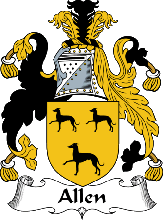 Allen (England) Coat of Arms