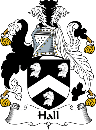 Family+Crest+Hall ... - The Hall Coat of Arms (Family Crest) and Surname History