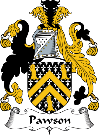 Pawson Coat of Arms