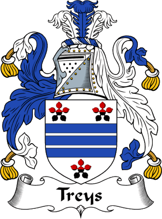 Treys Coat of Arms