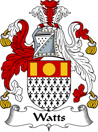 watts arms coat crest family clan englishgathering scotland members some house history code