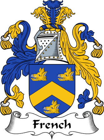 French (Scotland) Coat of Arms