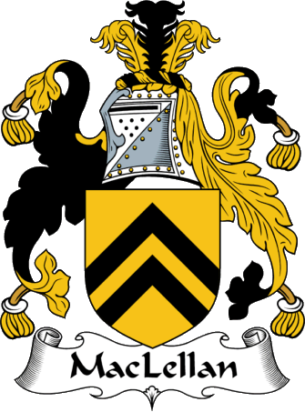maclellan arms coat crest family clan mcclelland englishgathering surname sticker members some house redbubble