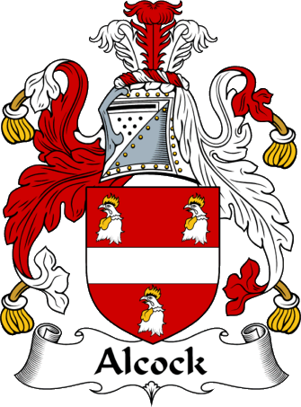 Alcock Coat of Arms
