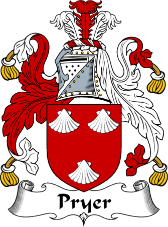 Pryer Coat of Arms