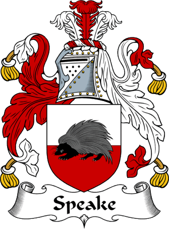 Speake Coat of Arms