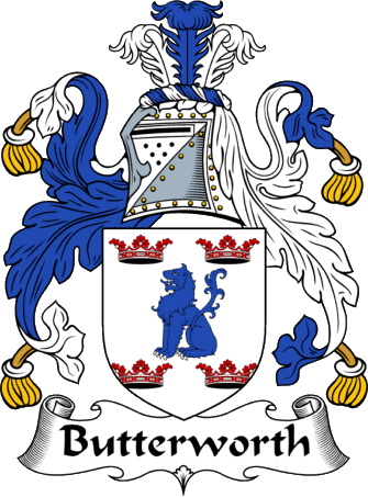 Butterworth (Scotland) Coat of Arms