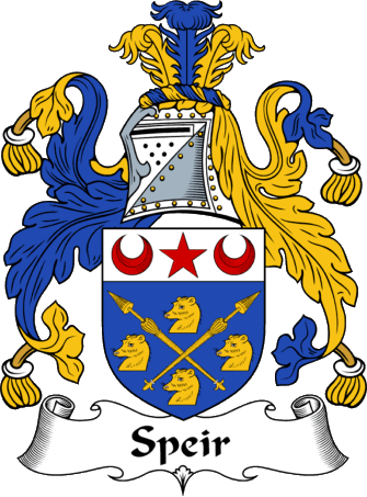 Speir Coat of Arms
